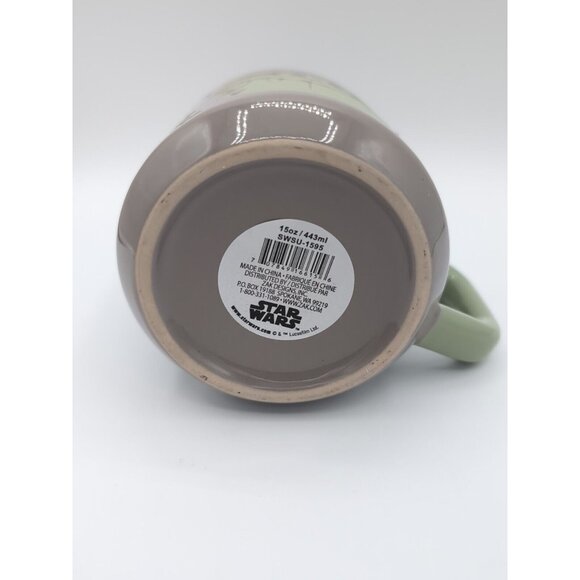 The Force Works in Mysterious Ways - Grogu - Starwars 15oz Coffee Mug - Picture 4 of 4